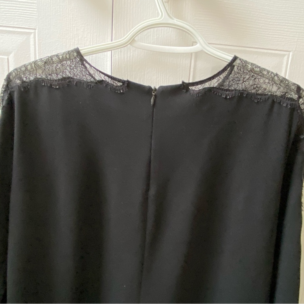 Zara black lace mini dress - Picture 4 of 7
